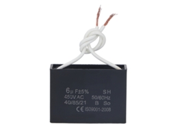Condensador De Arranque De 450 V Ca, 6 Μf, 50/60 Hz, Accesorio Para Motor De Ventilador, Bomba, Generador.