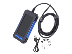 Endoscopio Industrial Hd 5.5mm Con Pantalla 4.3" Impermeable 2m Azul