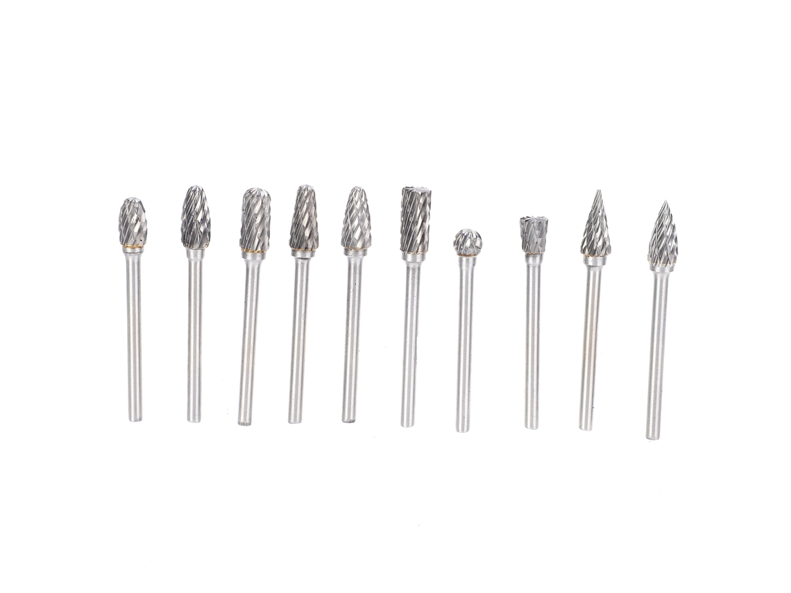 10 Piezas De Cabezal De Fresa De Carburo, Fresa Rotativa Para Escariado, Grabado Y Fresado De Madera 3x6