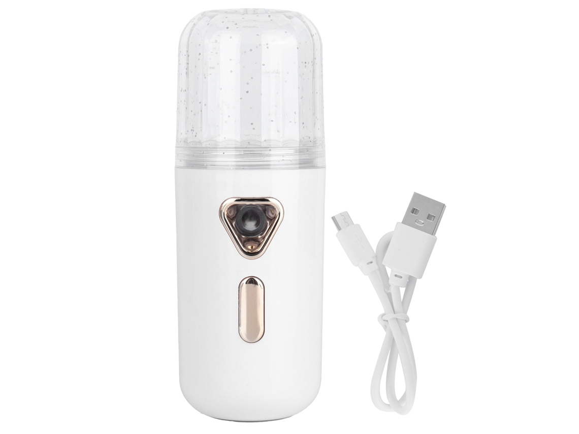 Humidificador facial portátil de nanoatomización de 30 ml con carga USB