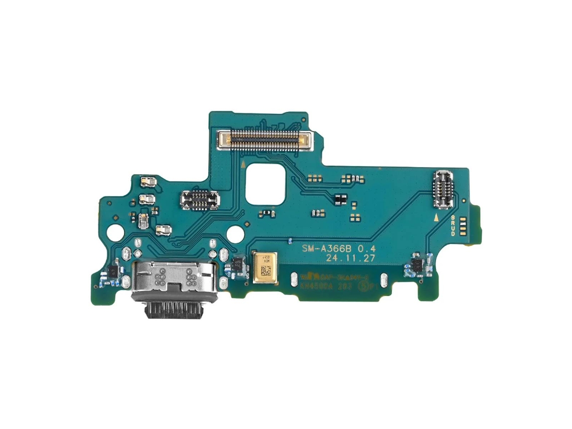 Conector USB C original Samsung para Galaxy A36 con lector de SIM azul Samsung