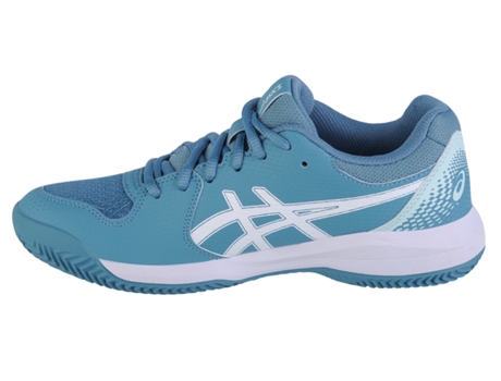 Zapatos ASICS GELDEDICATE8 Clay Punto para Mujer (37 - Azul)