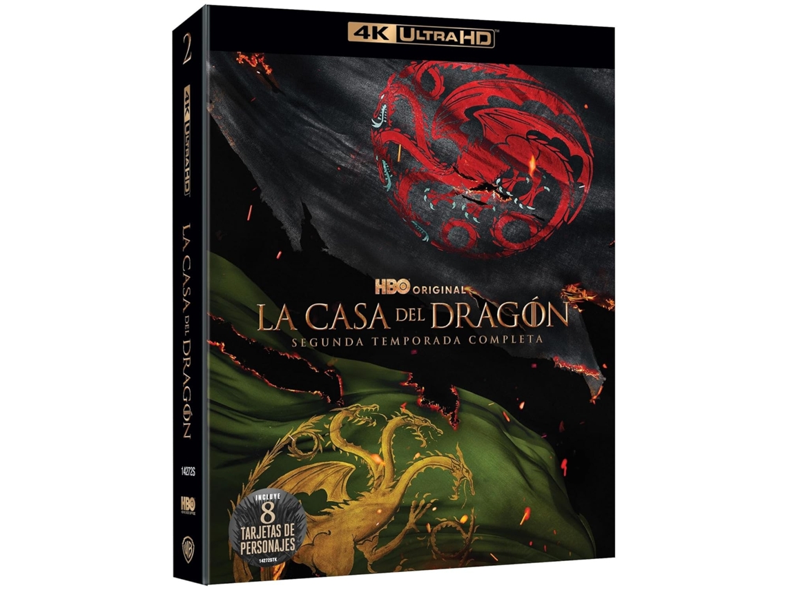 House Of The Dragon Temporada 2 4K Ultra HD Steelbook / La Casa Del Dragón Temporada 2 WARNER BROS. GAMES