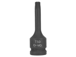 Adaptador De Llave De Vaso De 1/2" Con Destornillador De Impacto De Cabeza Estrellada Para Reparación De Automóviles (t50)
