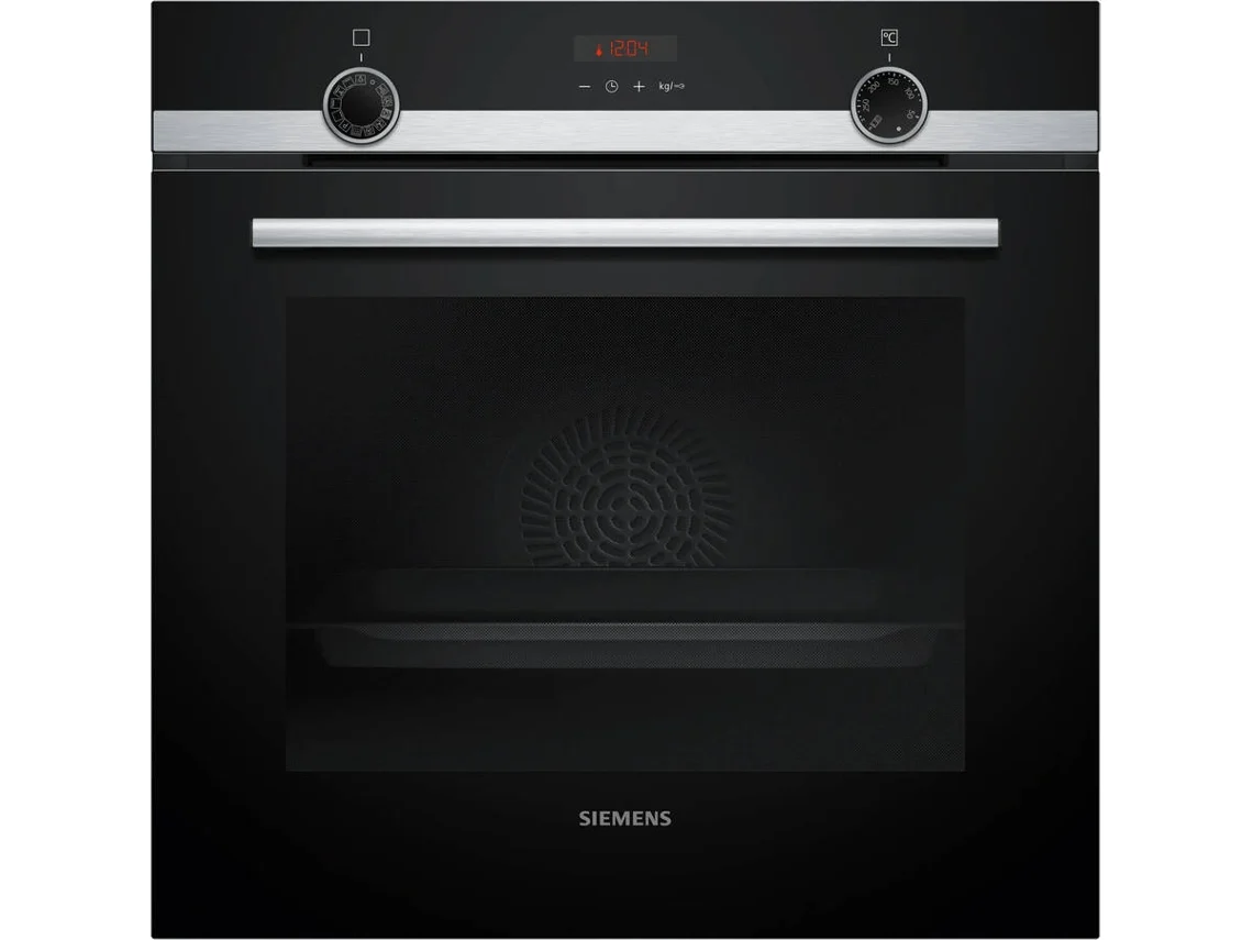Horno Multifunción SIEMENS HQ574AER3 (71 L - 60 cm - Hidrolítico y Pirolítico - Negro)