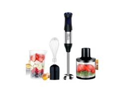 Licuadora de inmersión, motor de alta potencia, cuchilla de acero inoxidable, garantiza una mezcla suave y potente para diversas recetas, Maestria M