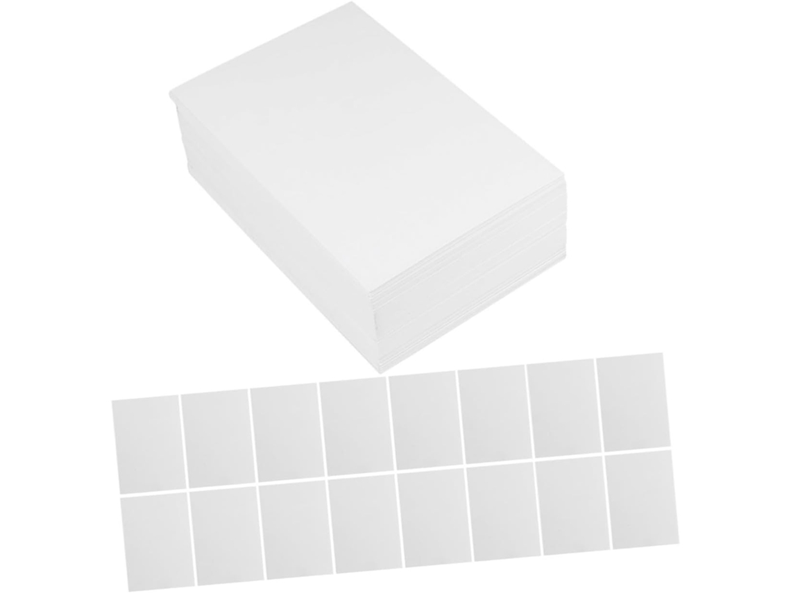 Juego De 200 Tarjetas En Blanco, Cartulina Gruesa Para Tarjetas De Felicitación, Invitaciones Y Mensajes Hechos A Mano.
