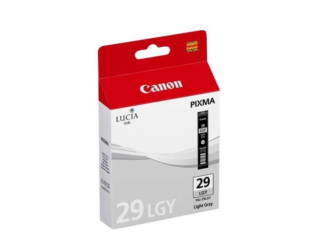 Cartucho de tinta Original CANON PGI-29 Gris Claro para PIXMA PRO-1