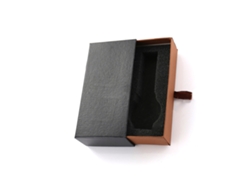 Caja Para Relojes Con Cajón De Espuma, Solapa Extraíble, Embalaje Rectangular Para Regalo, A Prueba De Polvo.