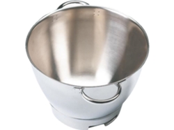 Bol de acero inoxidable con asas - KENWOOD - Chef Premier - Capacidad 4,6L - Gris