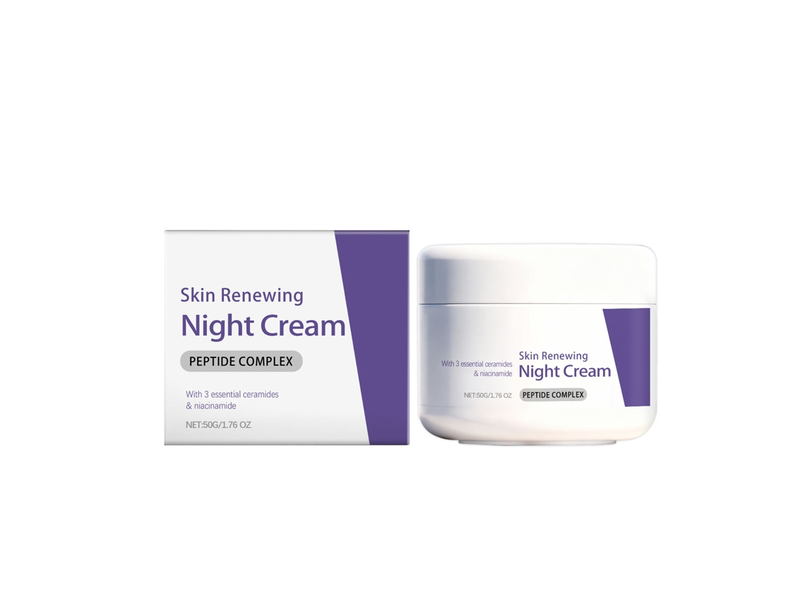 Crema de noche renovadora para una piel radiante