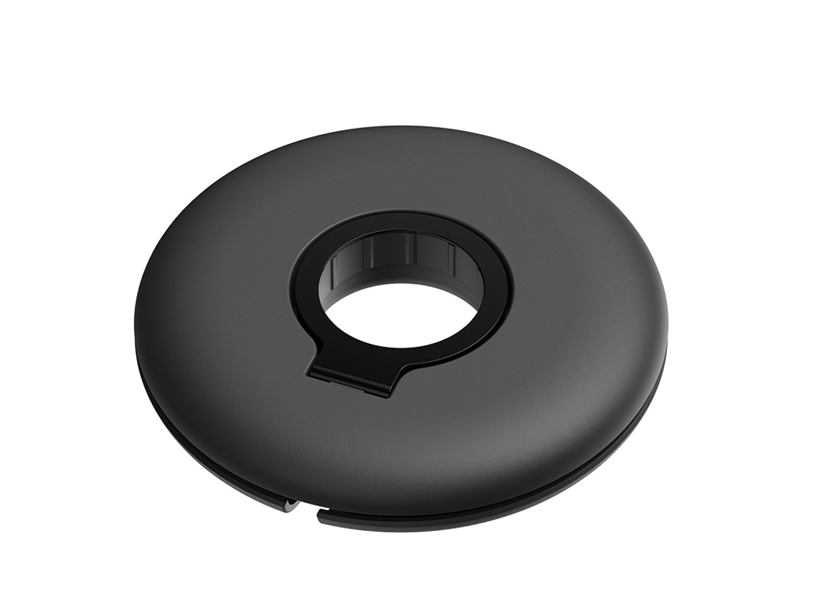 Estación De Carga 2 En 1 Para Iwatch Con Enrollador De Cable Negro