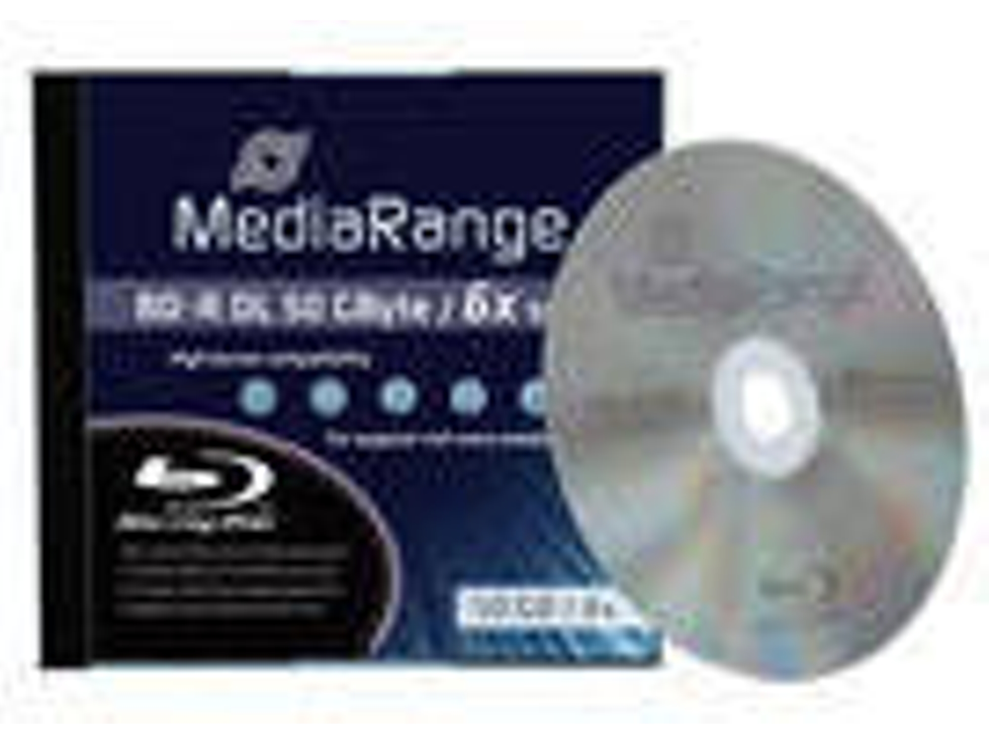Disco de Blu-Ray vírgen MEDIARANGE MR506