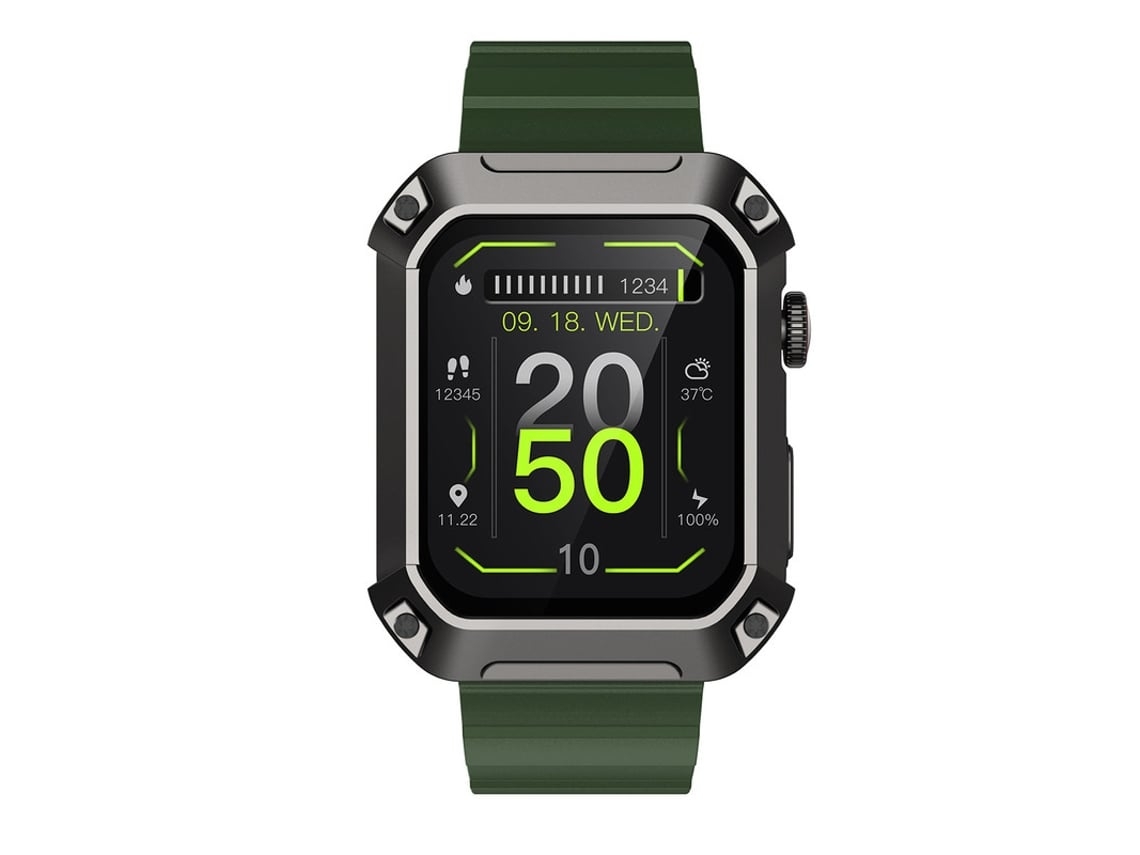Relojes inteligentes resistentes al agua para natación 5ATM, deportivos, de resistencia militar, 1,82 pulgadas para Android y iPhone.