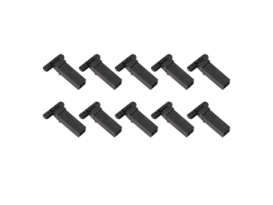 10 Unidades De Bisagras De Alta Resistencia Para Adf Para Impresoras Clx3170, Clx3175, Clx3185 Y Clx3305, Color Negro.