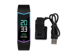 Pulsera deportiva EOOCOO con monitor de ritmo y diseño resistente al agua.
