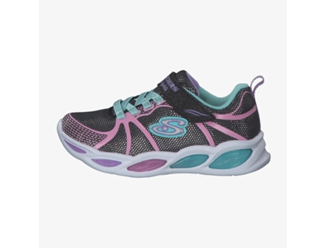 Zapatillas de Niño para Deporte SKECHERS Shimmer Beams Glow Tênis Negro (35)