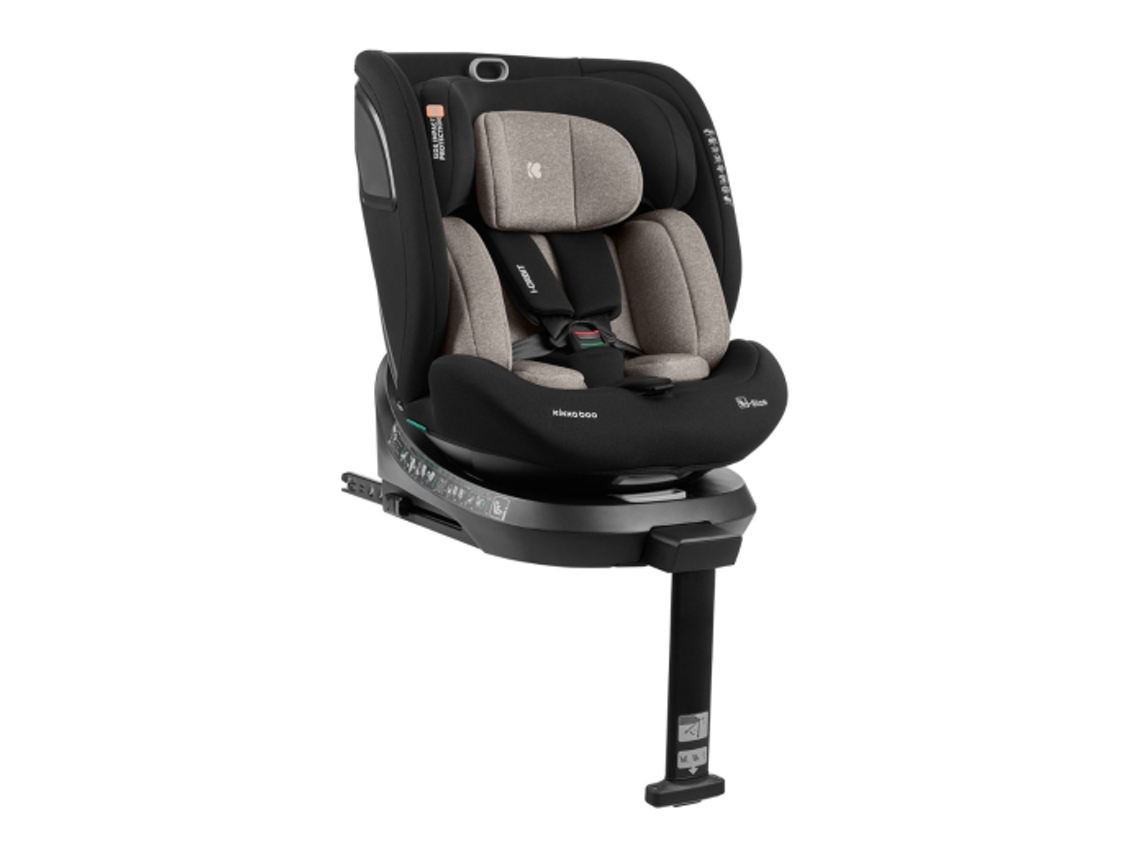 Silla de coche KIKKABOO 40-150 cm i-Orbit i-SIZE Beige