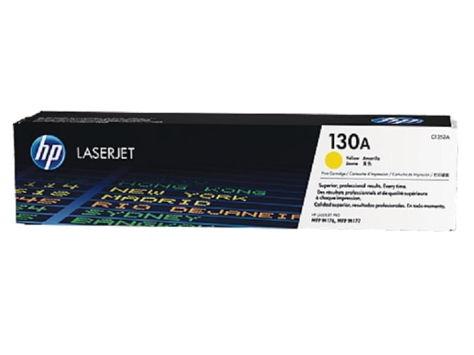 Cartucho de tóner Original HP 130A Amarillo para HP Color LaserJet Pro MFP M176, M177 Printer Series