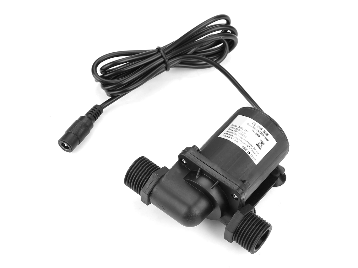 Bomba De Agua Submersible Mini Dc Sin Escobillas 24v, Alta Presión Hidráulica, -40℃-100℃, Ideal Para.