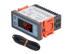 Controlador de temperatura digital inteligente con pantalla y sensor de alta precisión de 220 V CA