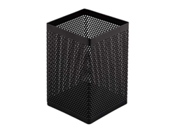 2026-porta Lápices De Metal Square Mesh, Porta Bolígrafos Para Escritorio Negro, 1 Pack