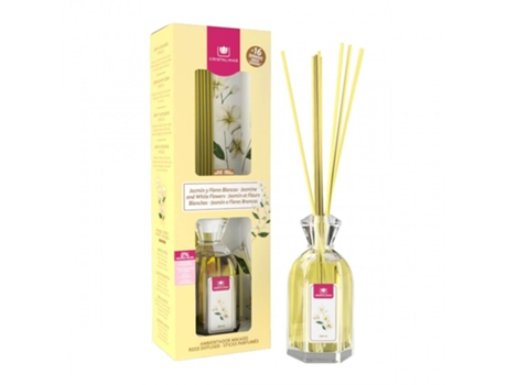 Ambientador CRISTALINAS Reed Diffuser Difusor de Aroma Frasco de Perfume/Fragrância Amarelo