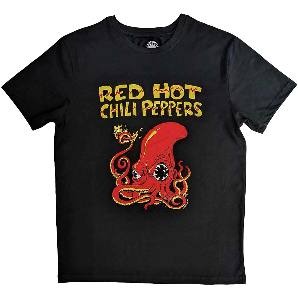 Red Hot Chili Peppers Octopus T-shirt Unisex Rockinstone Size:s
