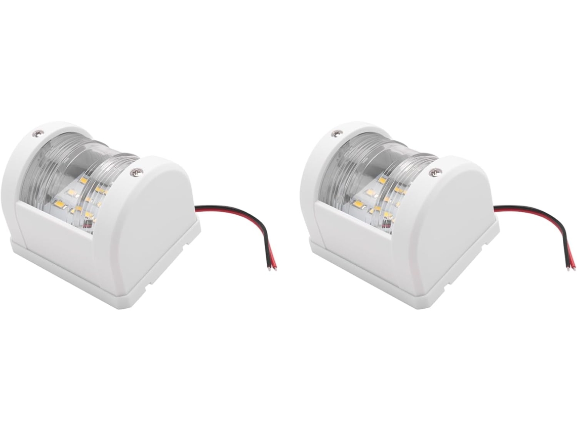 2 Luces De Popa Para Barco De 12 V, Luces De Navegación Led Marinas Para Barcos Y Veleros, Resistentes Al Agua.