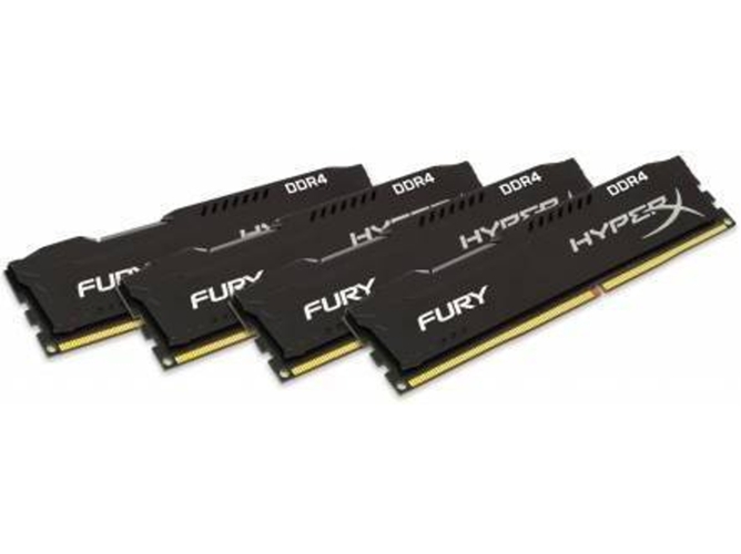 Memoria Ram Ddr4 Hyperx Fury 4 X 4 Gb 2400 Mhz Cl 15 Negro Worten Es