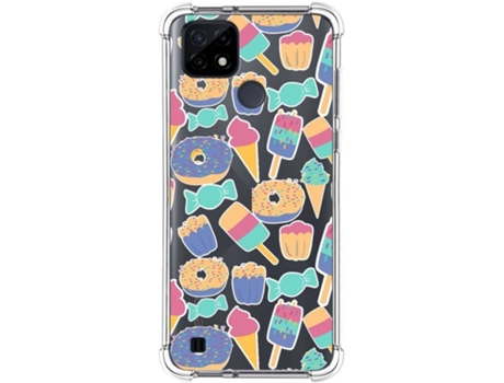 Carcasa Realme C21 TUMUNDOSMARTPHONE Dulces 02 Multicolor