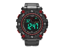 Reloj Electrónico Deportivo Con Pantalla Led Y Movimiento Digital Para Hombres (rojo)