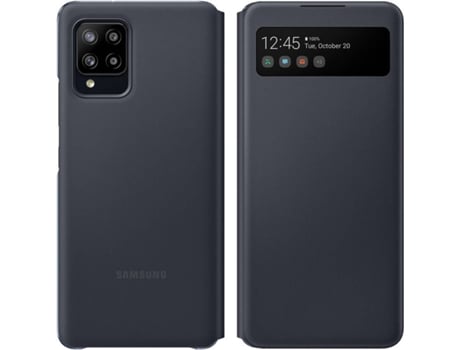 Carcasa Samsung Galaxy A42 5G SAMSUNG Smart Clear View Negro