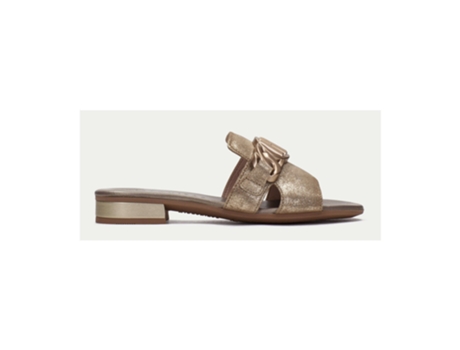 Sandalias de Mujer HISPANITAS Plana Piel Plateado (37)