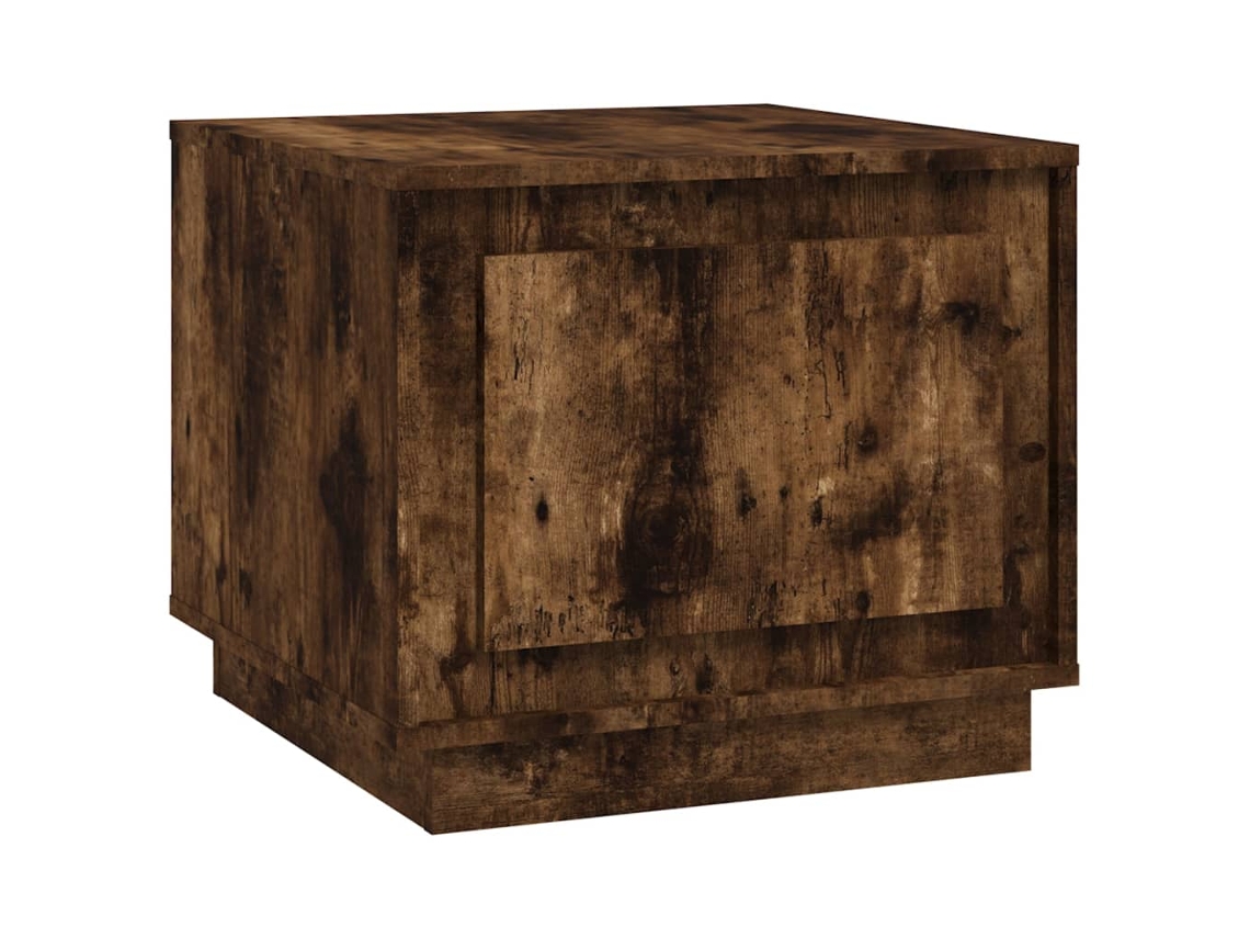 Maison Exclusive - Mesa De Centro Madera Contrachapada Roble Ahumado 51x50x44 Cm