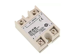 Relé De Estado Sólido Monofásico Cc A Ca 40 A Ca 24-380 V Ssr Plástico 3-32 V Cc