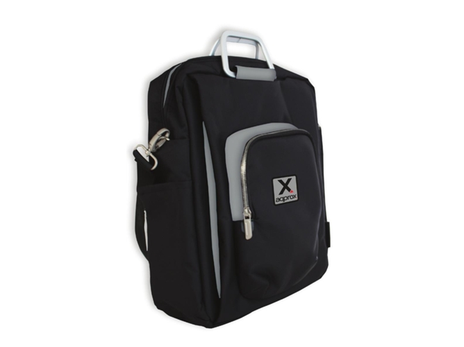 Maleta para Portátil APPROX appNBST15x 15.6" Negro y Gris