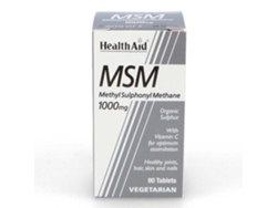 Complemento Alimentar HEALTH AID Msm Metilsulfonilmetano 1000 Mg 90 Comprimidos