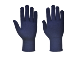 Guante térmico de punto Portwest para clima frío / Azul marino / M
