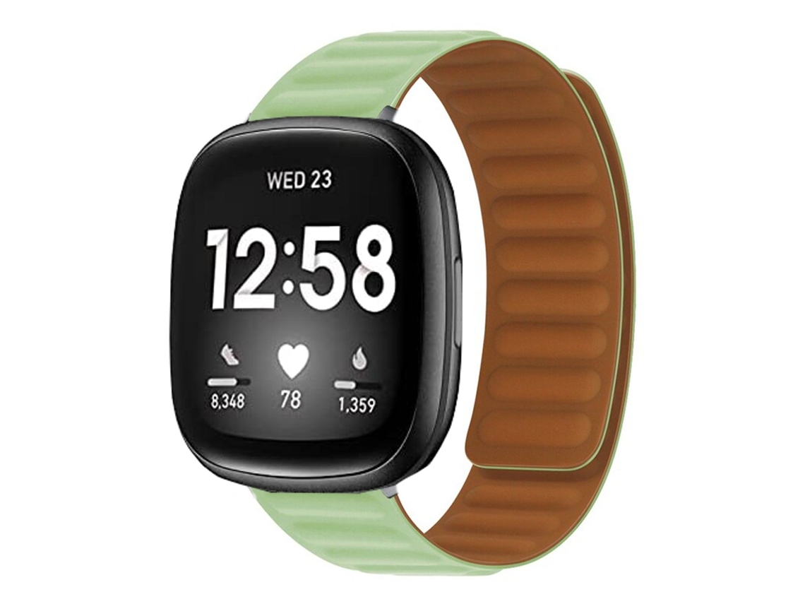 Correa Magnética para Fitbit by Google Versa 4 Verde Claro