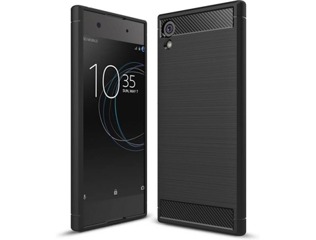 Carcasa Sony Xperia XA1 Multi4you Gel TPU Carbono Negro