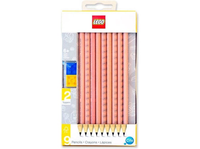 Lápiz de Grafito LEGO (9 Un)