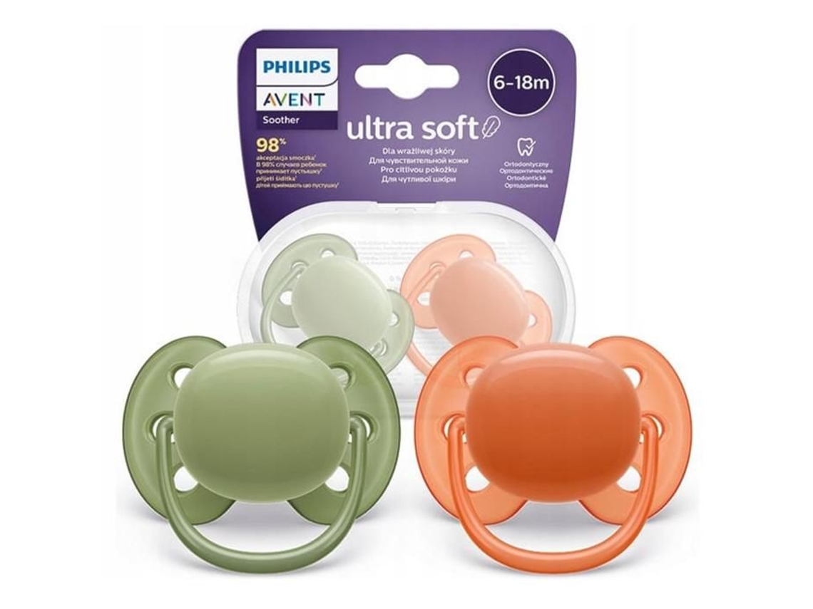 Jabón ultra suave de silicona de 18 ml, 2 unidades, estuche Philips Avent