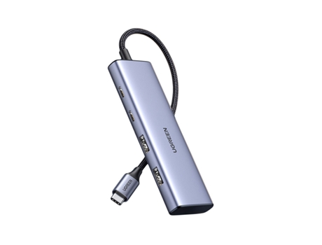 Hub UGREEN Cm473 USB-C para 2X USB-A 2X USB-C