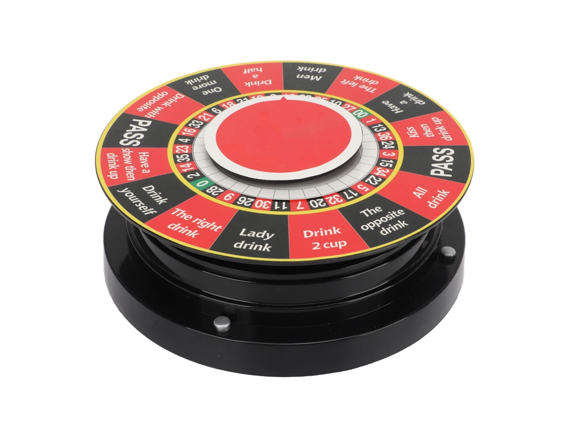 Ruleta electrónica de premios 2026: juego de beber para fiestas en casa, karaoke y bares.