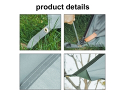 Esterilla Impermeable Para Acampar Al Aire Libre, Esterilla Gruesa De Tela Oxford Para Picnic, Esterilla Resistente Al Desgaste Para Senderismo.