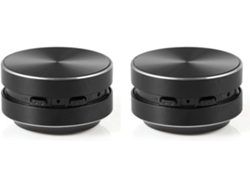 2 Altavoces Portátiles Compatibles Con Conducción Ósea, Sonido Estéreo, Bluetooth (negro)