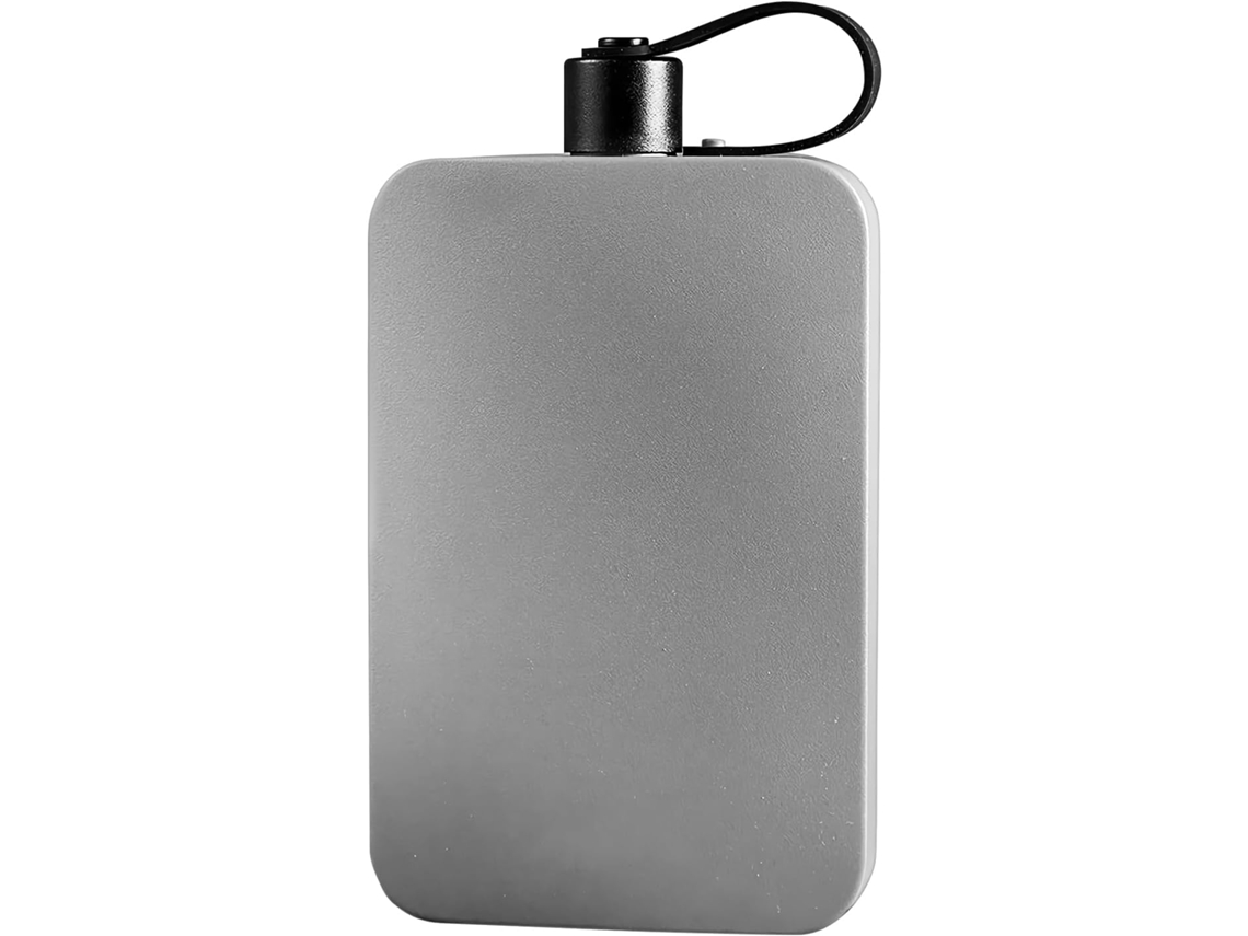 Botella de agua de viaje Slowmoose, cantimplora de acero inoxidable de 500 ml, para camping y senderismo.