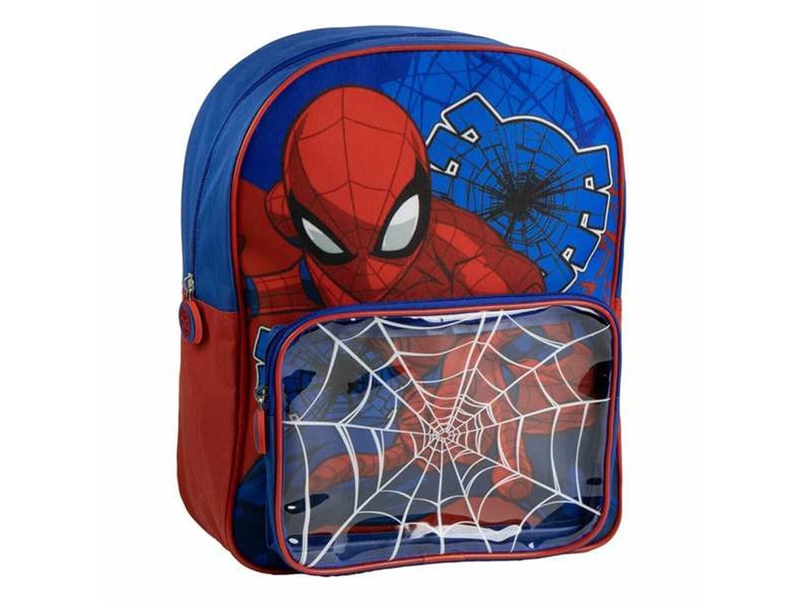 Mochila Escolar Spider Man Azul Oscuro