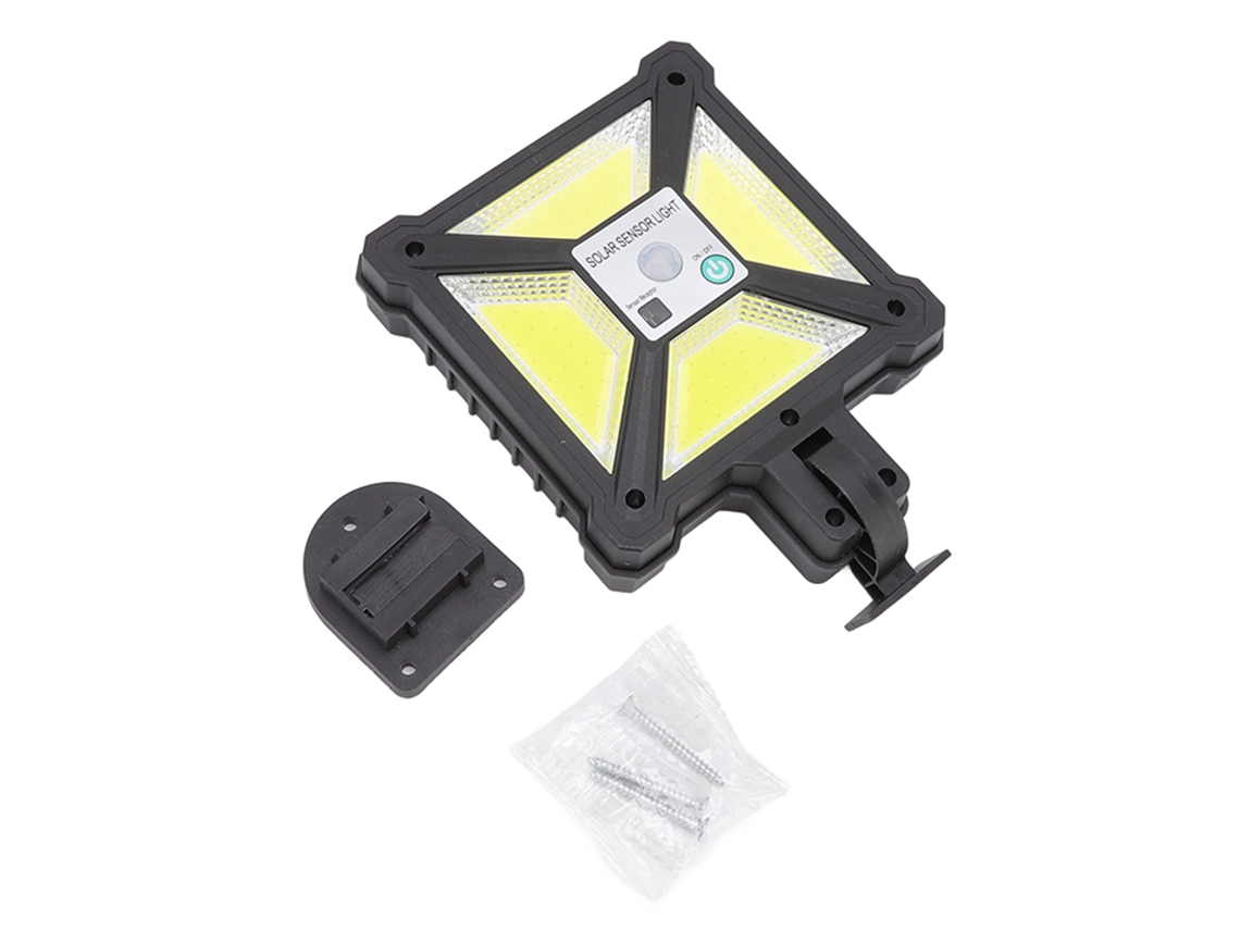 2026-lámpara Solar Calle Ip65 Con Sensor De Movimiento 4 Cob 3 Modos Impermeable Para Patio Jardín Carretera